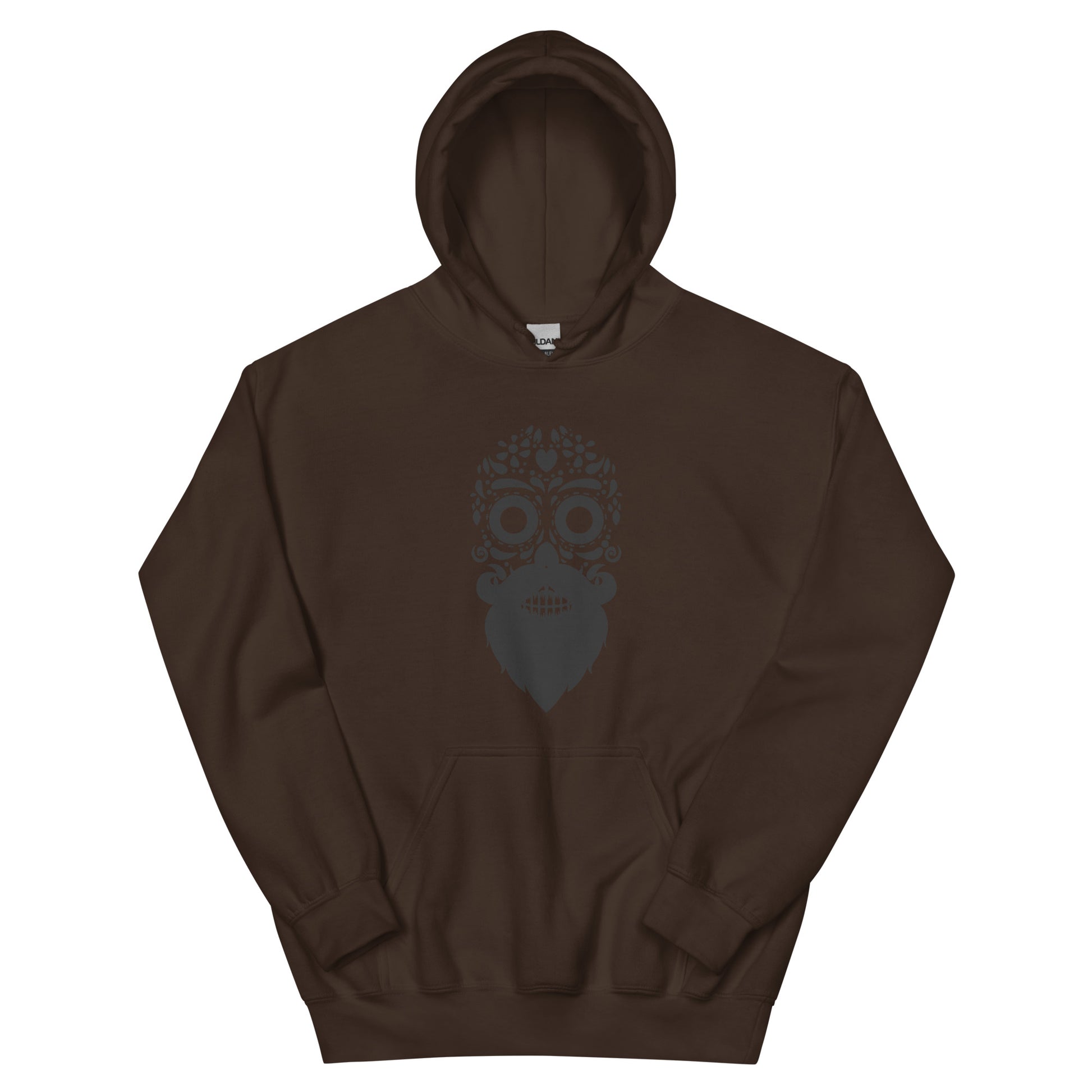 Beard Skull Men's Hoodie