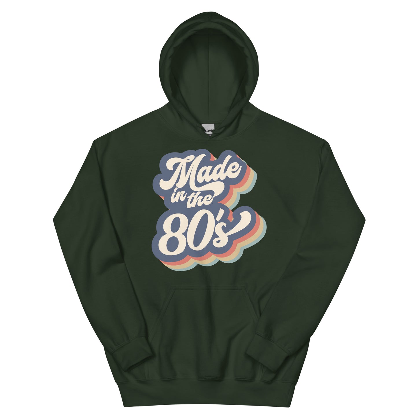 Made in the 80's black Hoodie