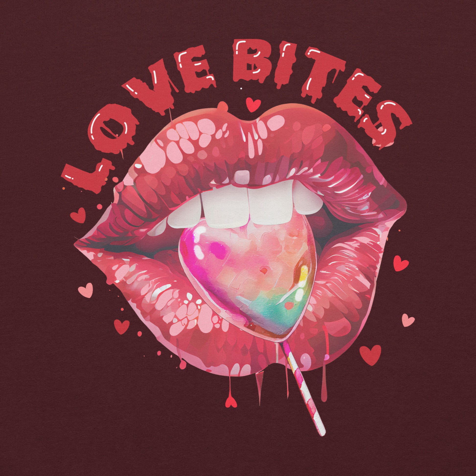 Lips Ladies Hoodie