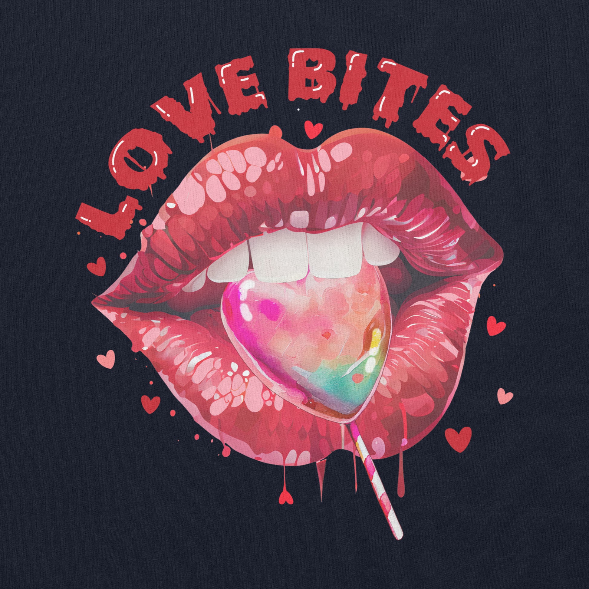 Sexy Lips Ladies Hoodie