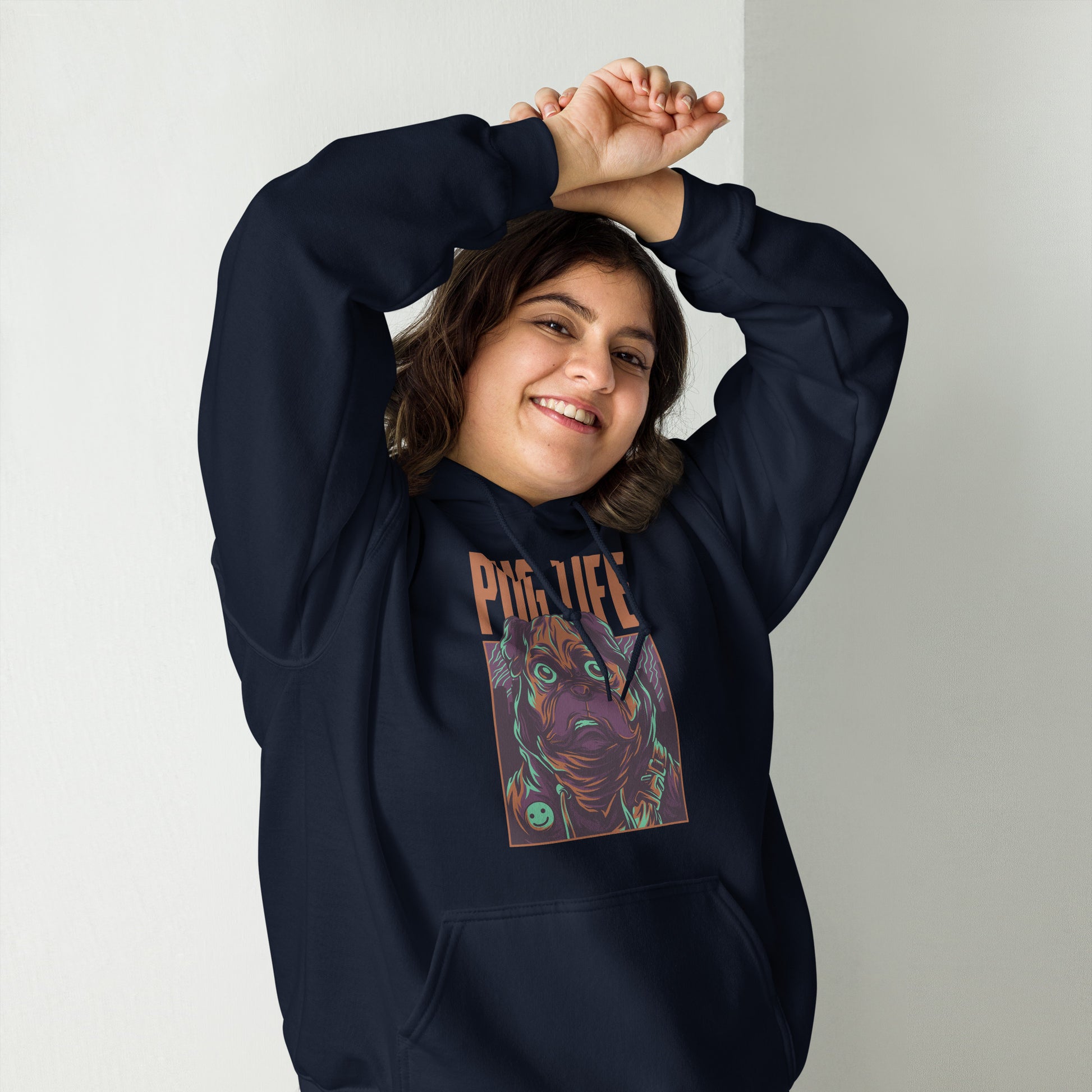PUG Ladies Hoodie