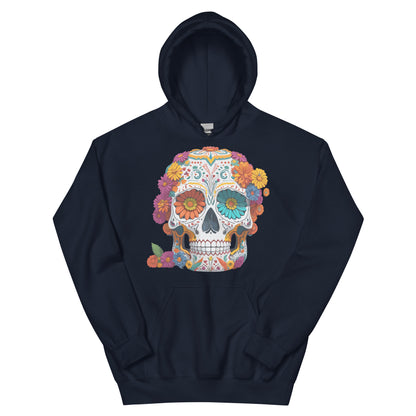Mexican Skull Ladies Hoodie