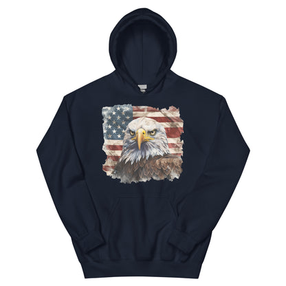 American Flag Ladies Hoodie
