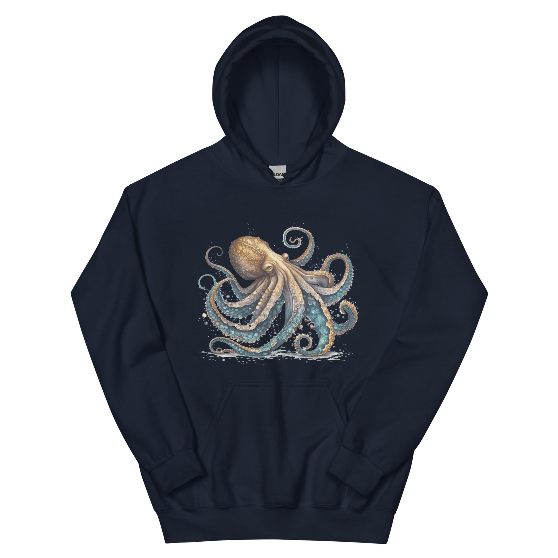 Octopus Kraken Ladies Hoodie