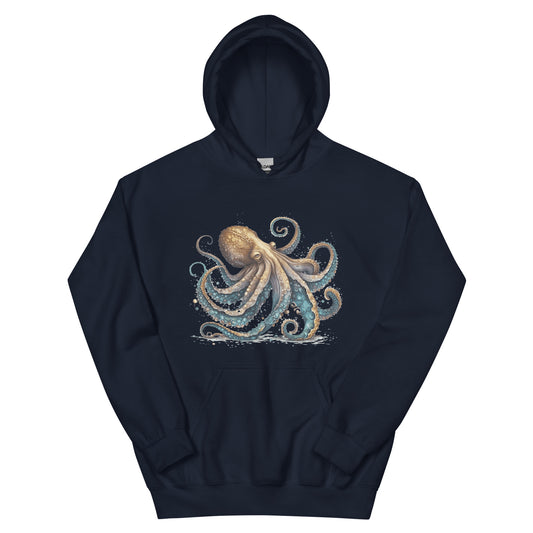Octopus Kraken Ladies Hoodie