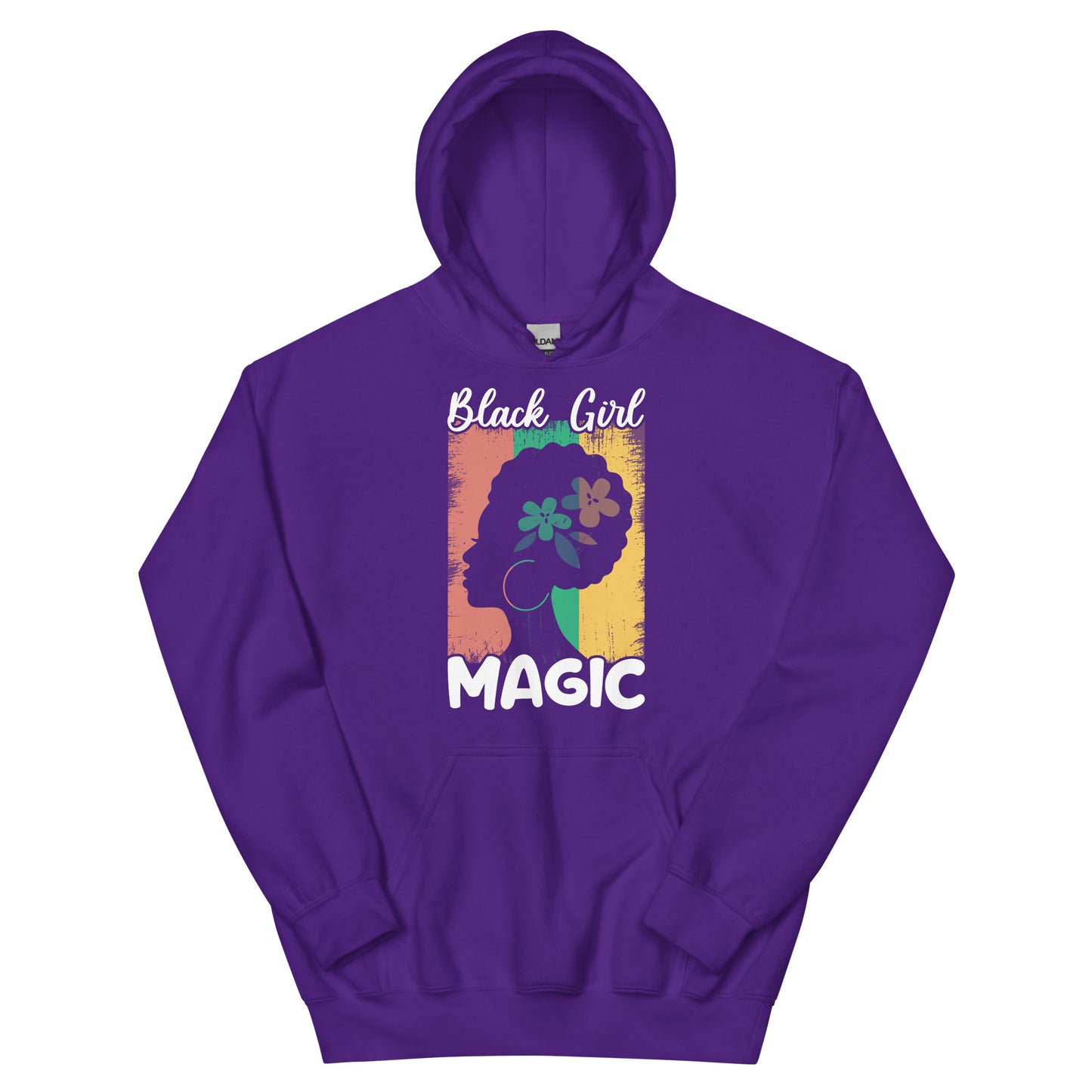 Black Girl Magic purple Hoodie