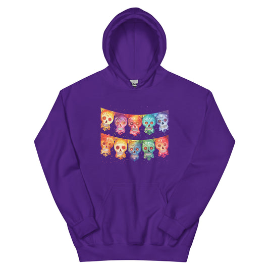 Mexican Fiesta Banner Flags Ladies Hoodie