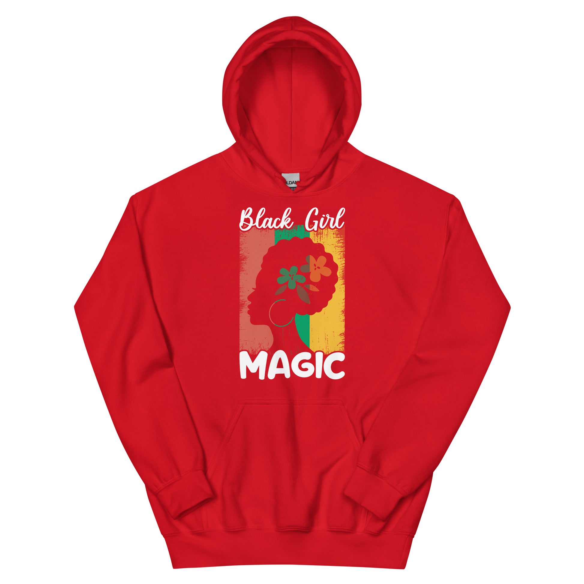 Black Girl Magic red Hoodie