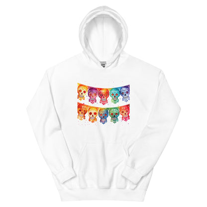 Mexican Fiesta Banner Flags Ladies Hoodies