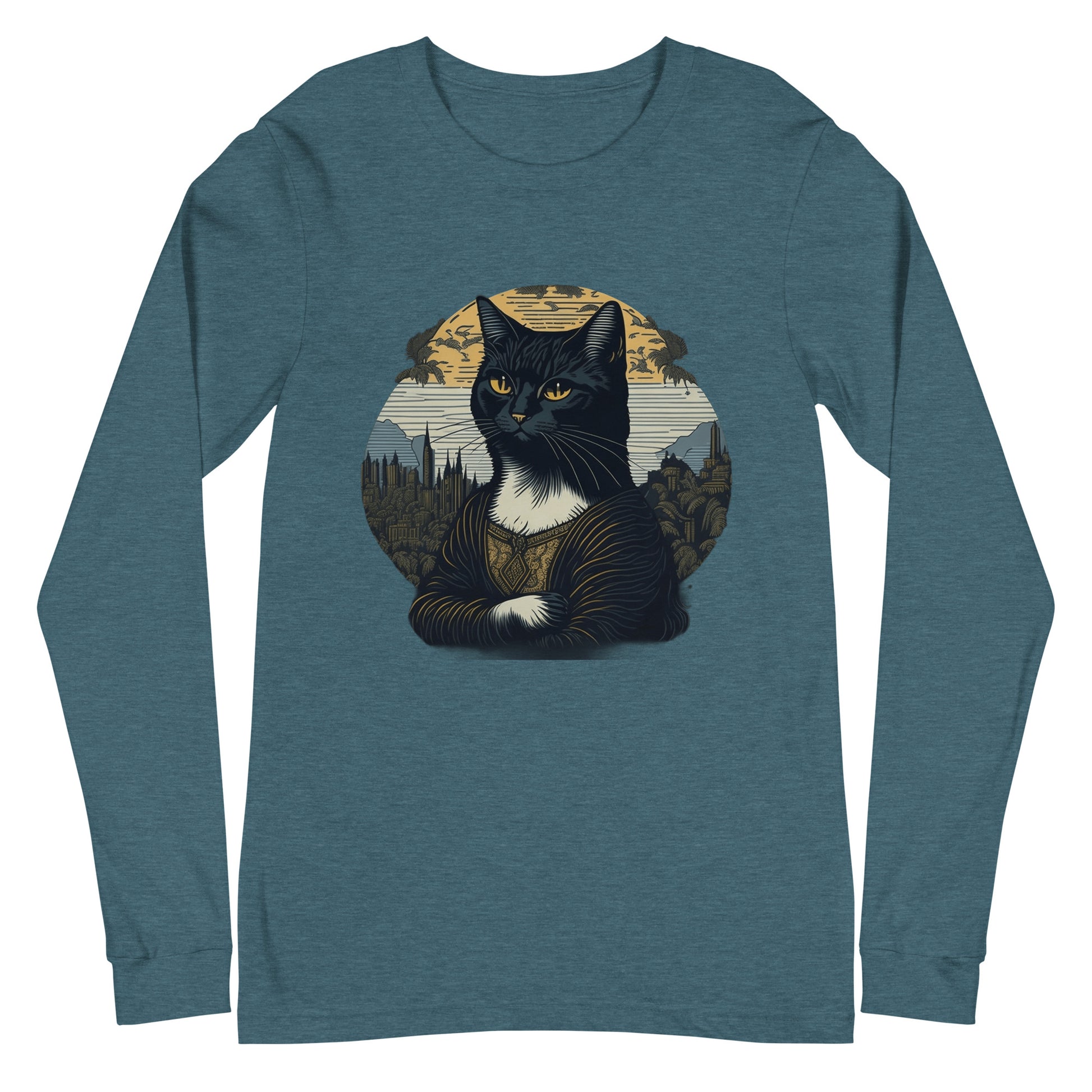 Cat Mona Lisa Ladies Shirt