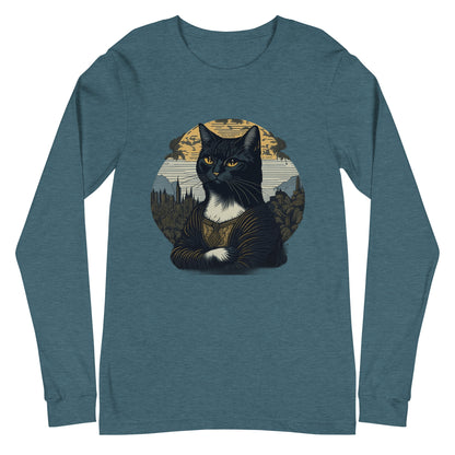 Cat Mona Lisa Ladies Shirt