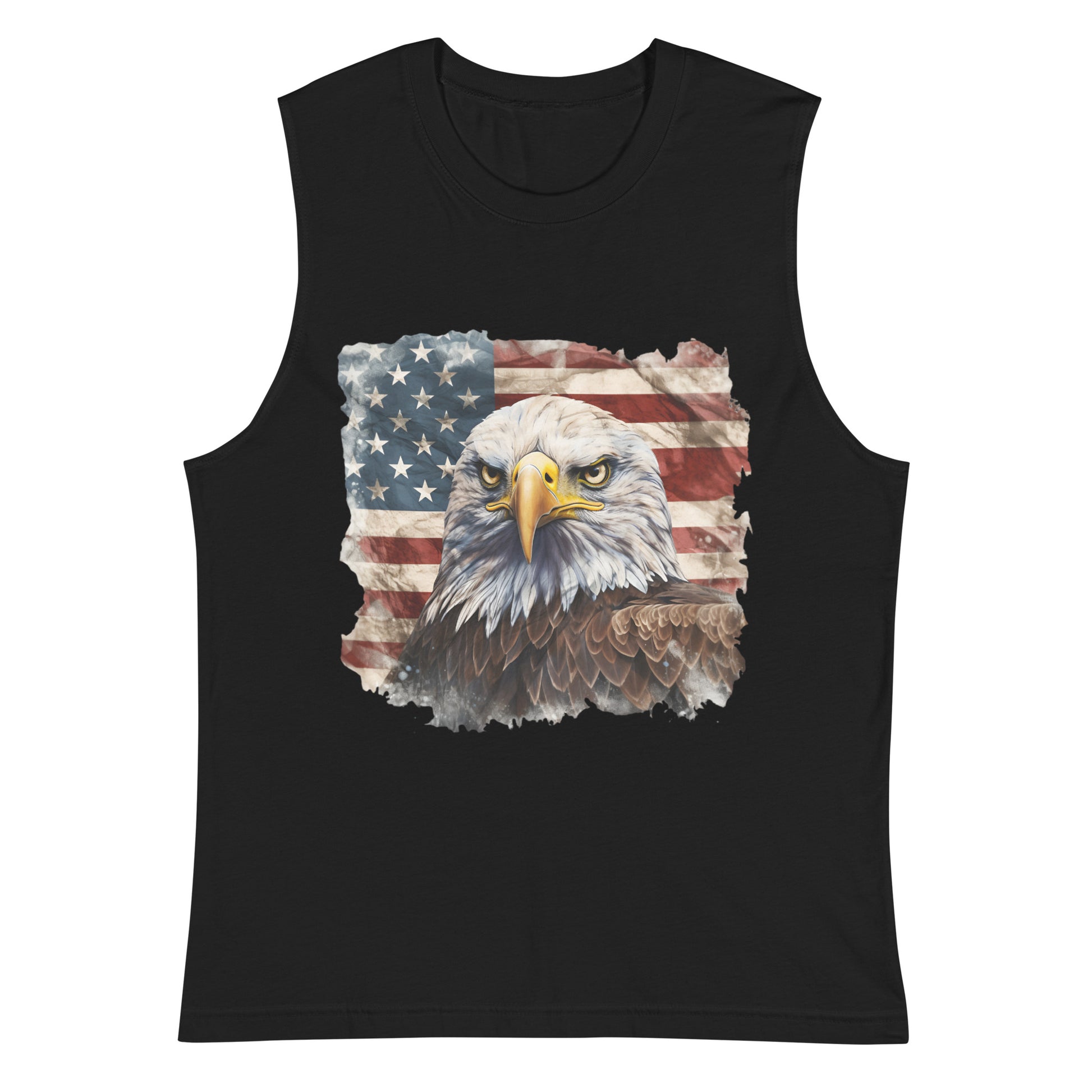 USA Flag muscle Shirt