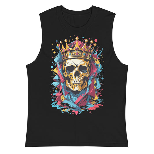 Skull & Crown Muscle Shirt