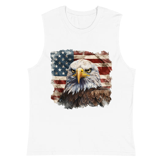 American Bald Eagle Muscle Shirt