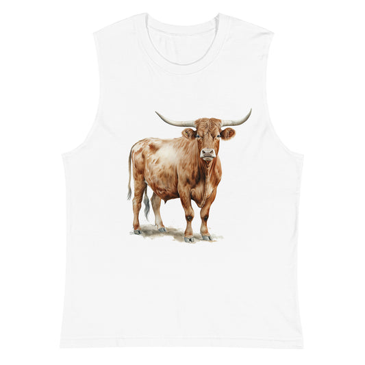 Texas Longhorn Muscle Shirt