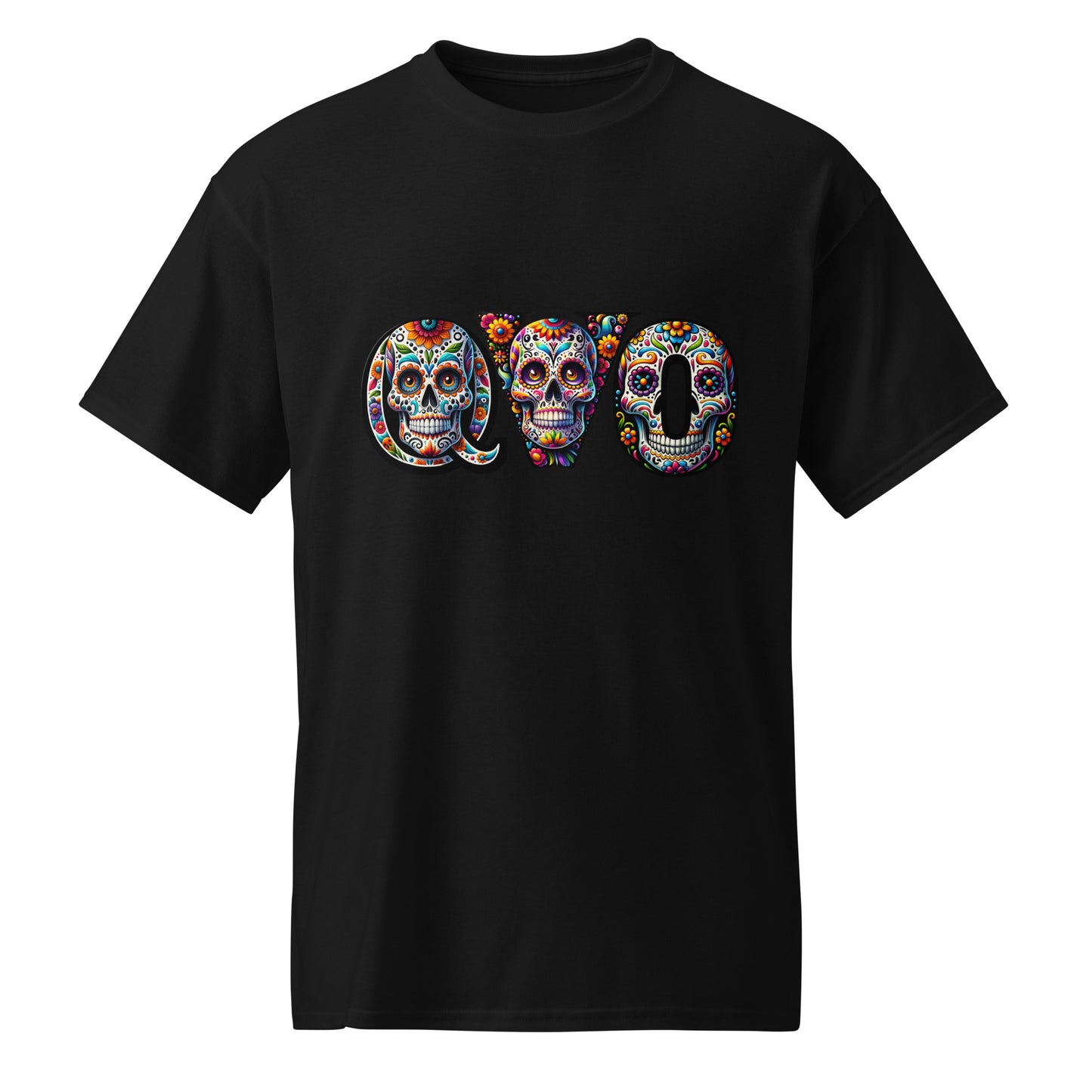 qvo sugar skull t-shirt