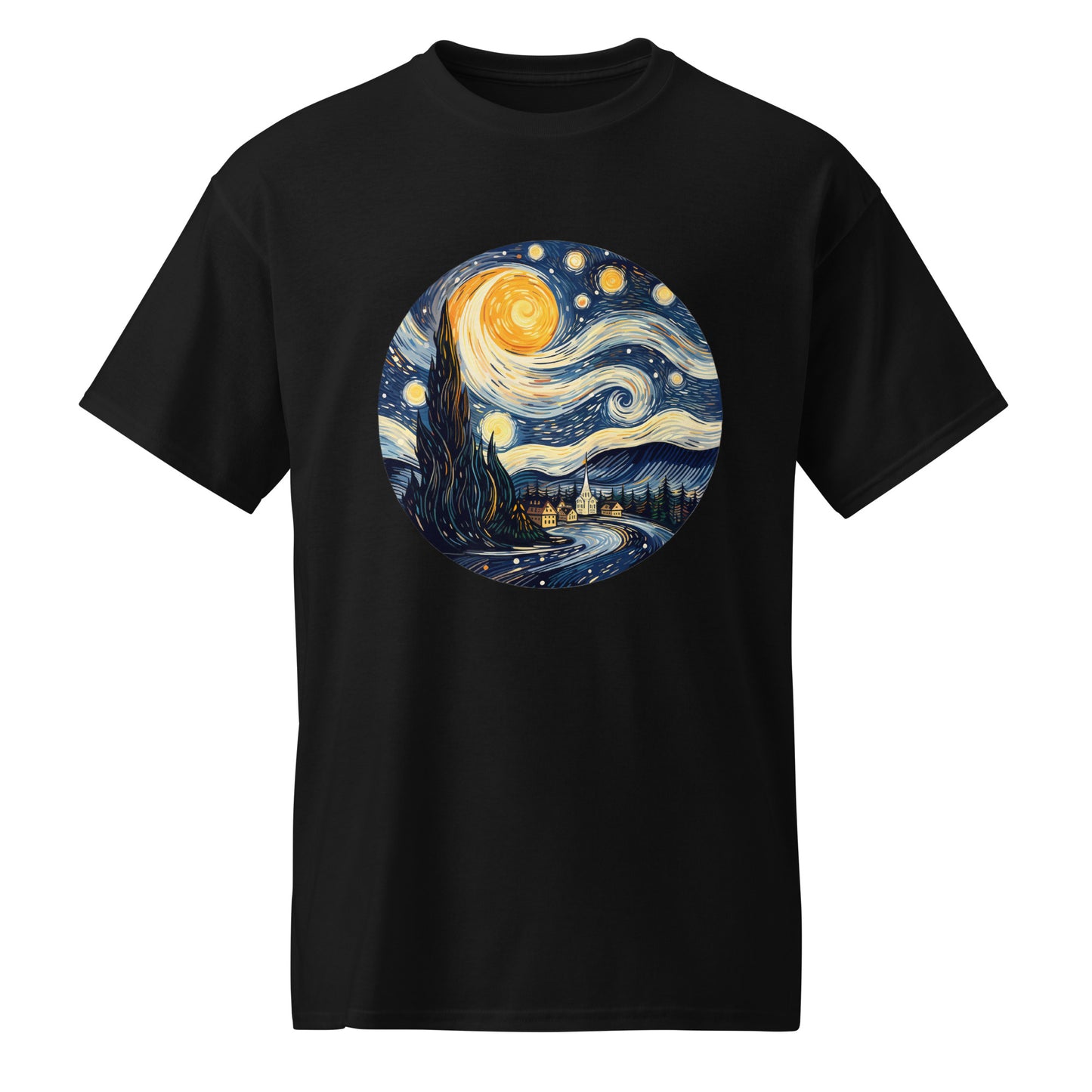 Starry Night Van Gogh Men's T-Shirt