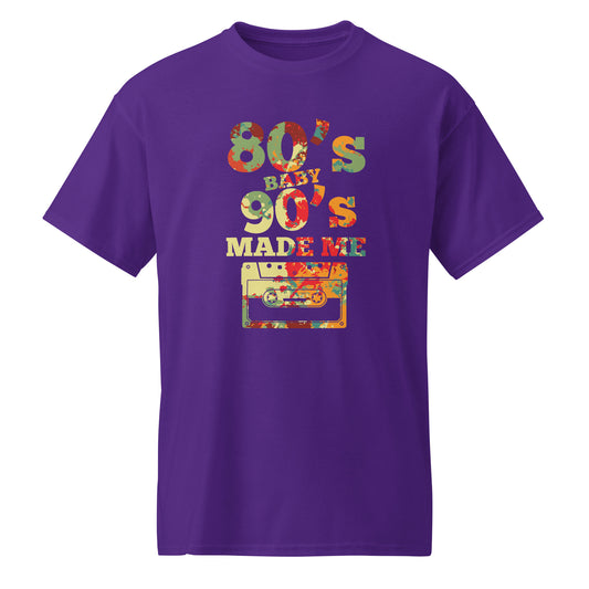 80's Baby 90's Made Me Ladies T-Shirt