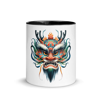 chinese dragon coffee cup