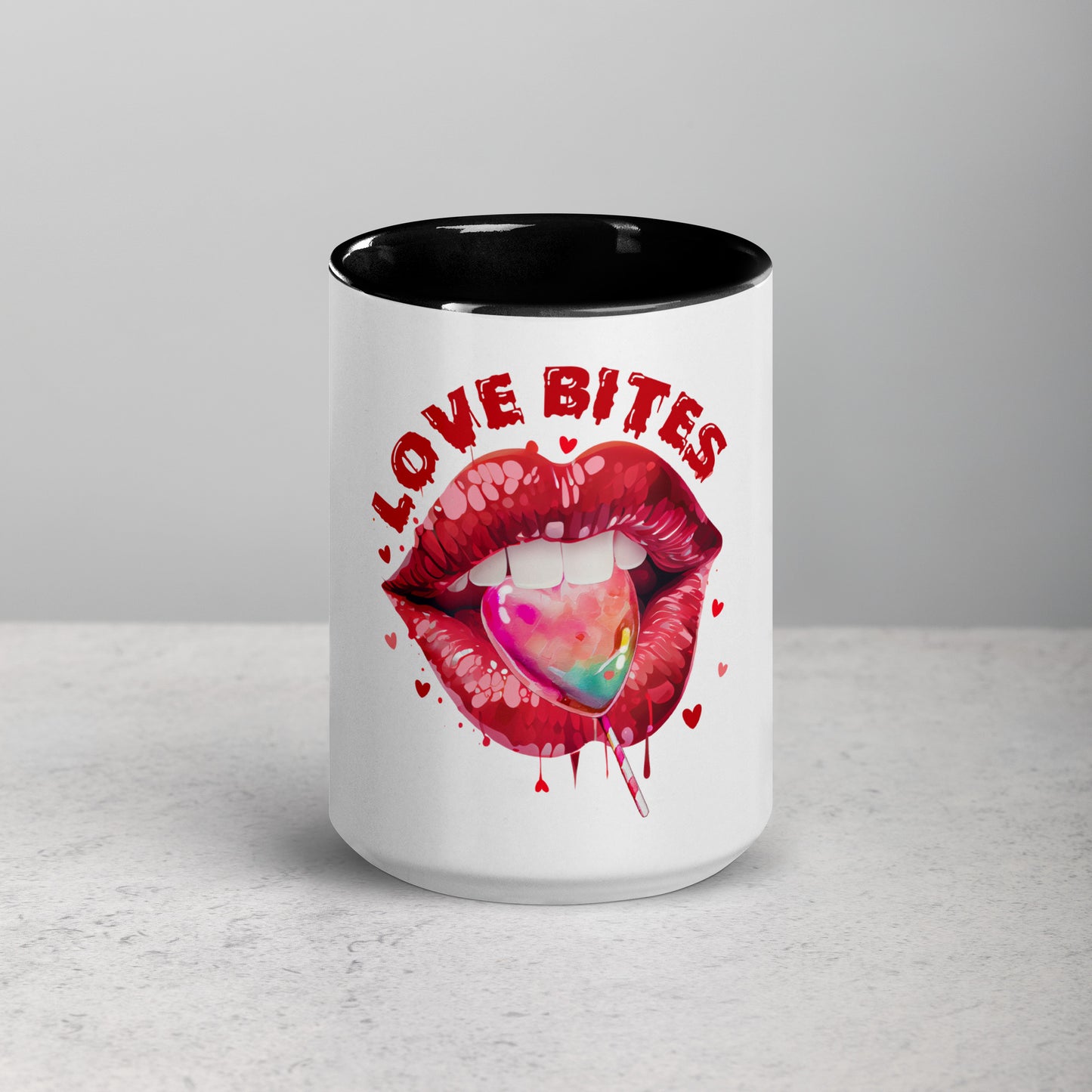 Love Bites Sexy Lips Coffee Cup