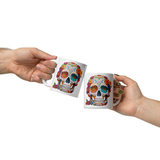 Sugar Skull Coffee Cup
