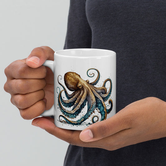 Octopus Kraken Coffee Cup