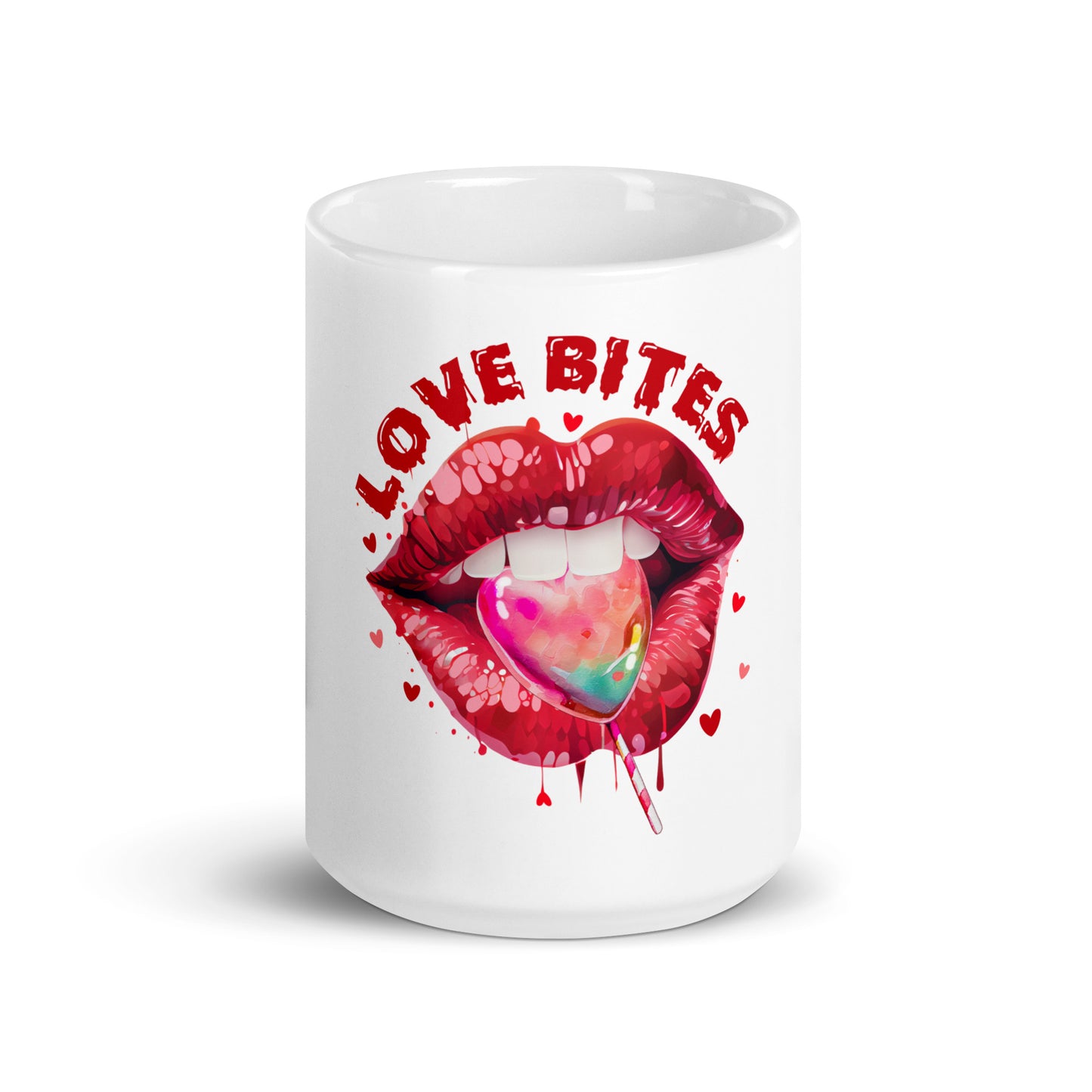 Love Bites on a Coffee Mug