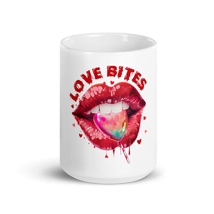 Love Bites on a Coffee Mug