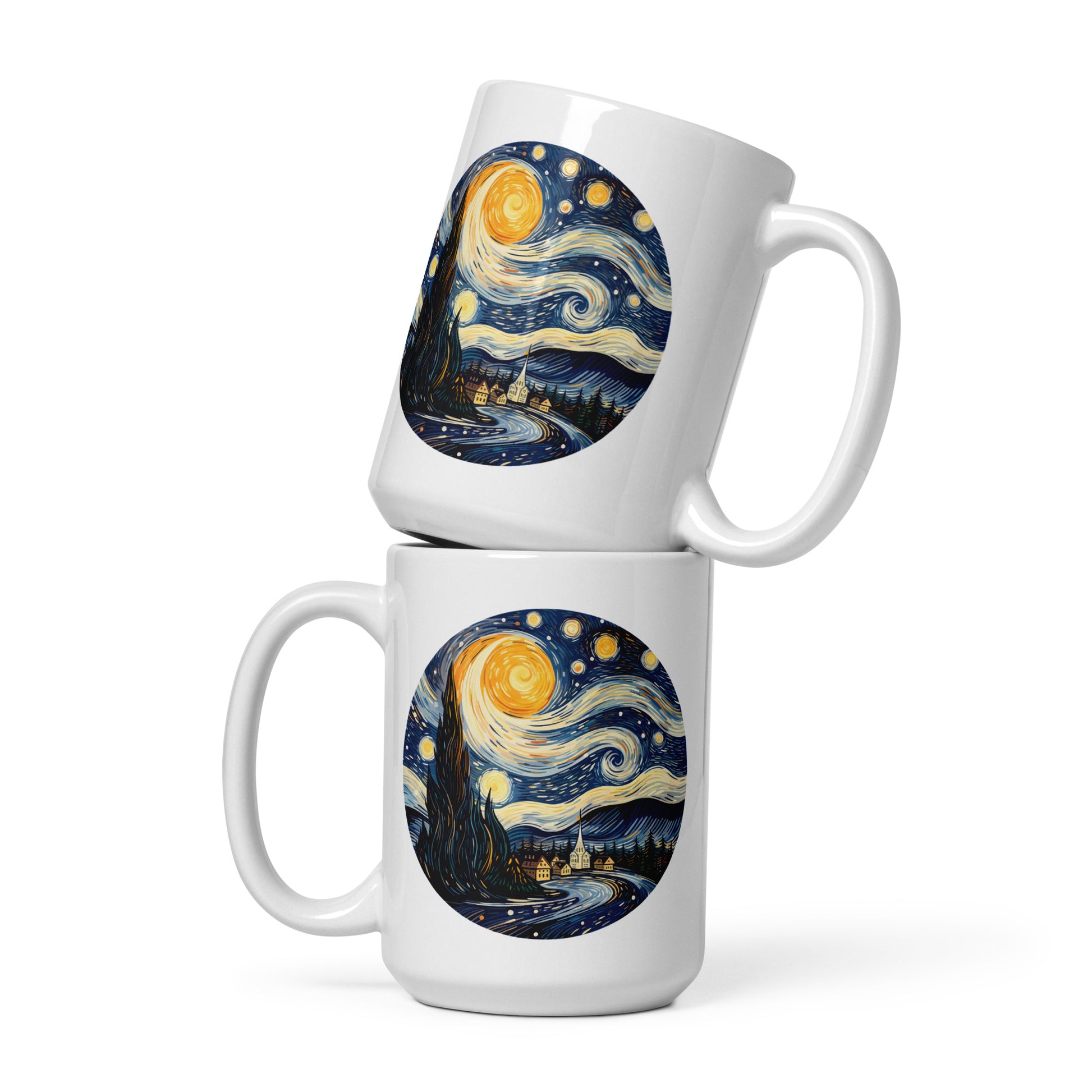 Starry Night Van Gogh Coffee Cup