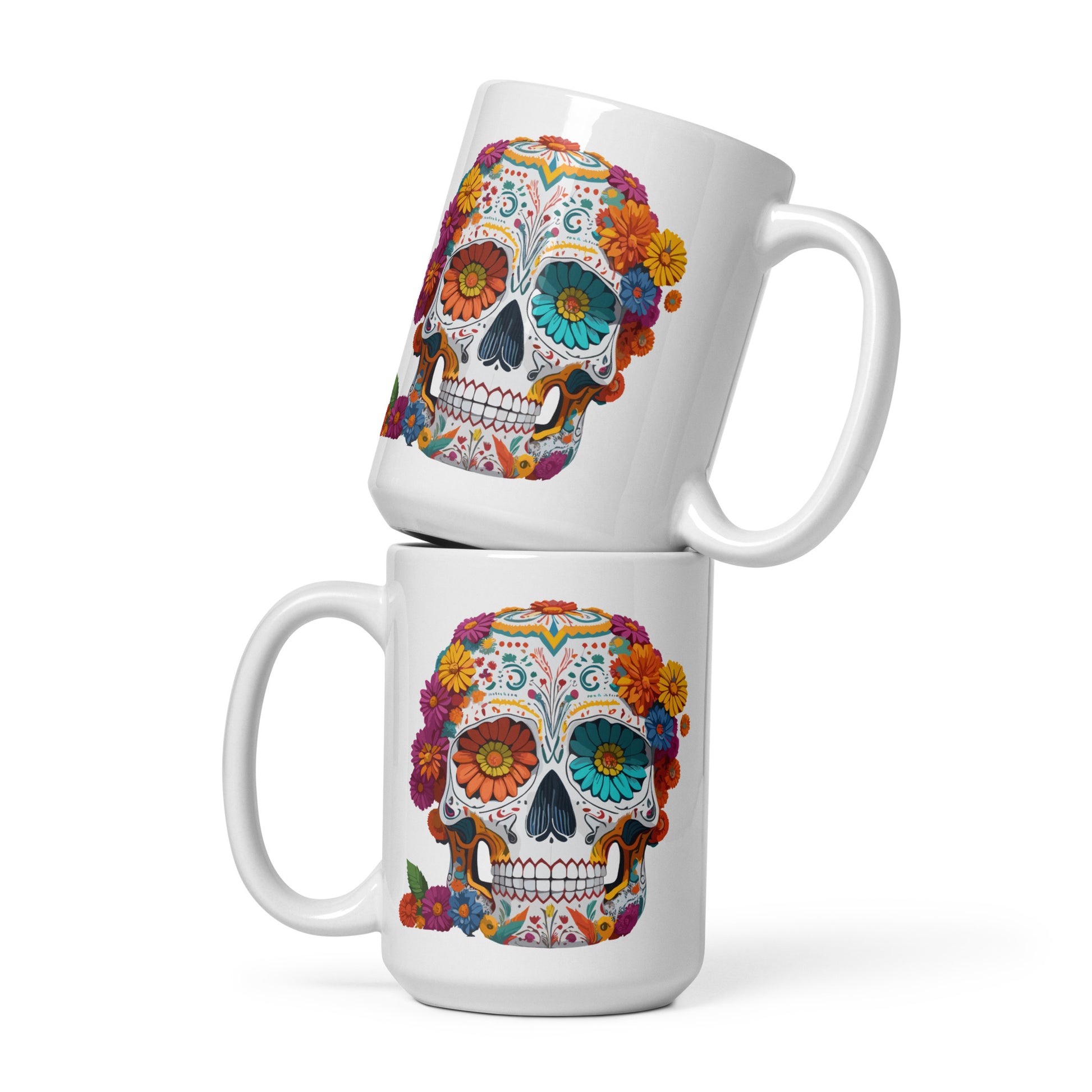  Sugar Skull Coffee Cup