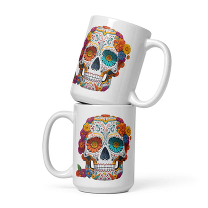  Sugar Skull Coffee Cup