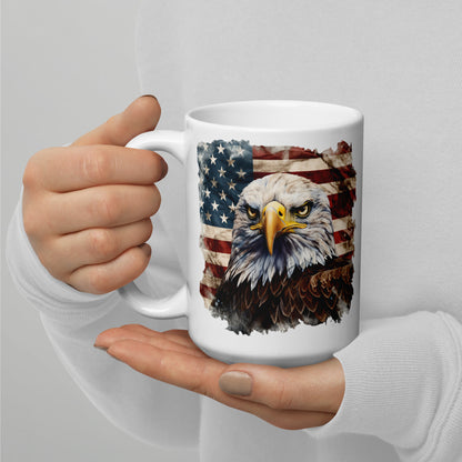  USA Flag Coffee Cup