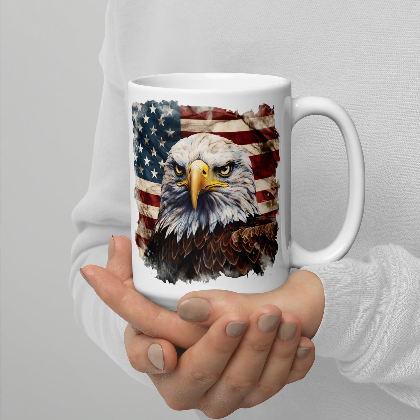 USA Flag Coffee Cups
