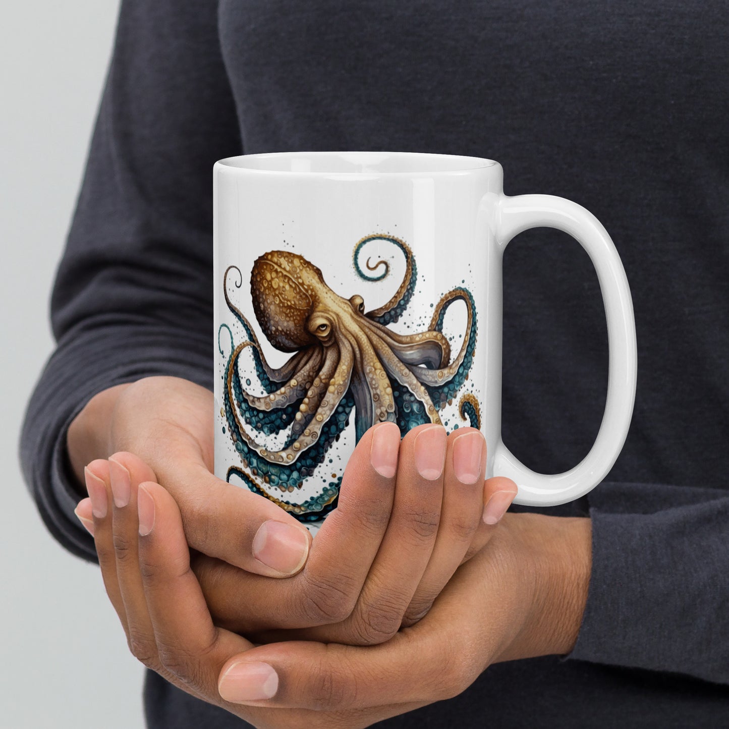 Octopus Coffee Cup