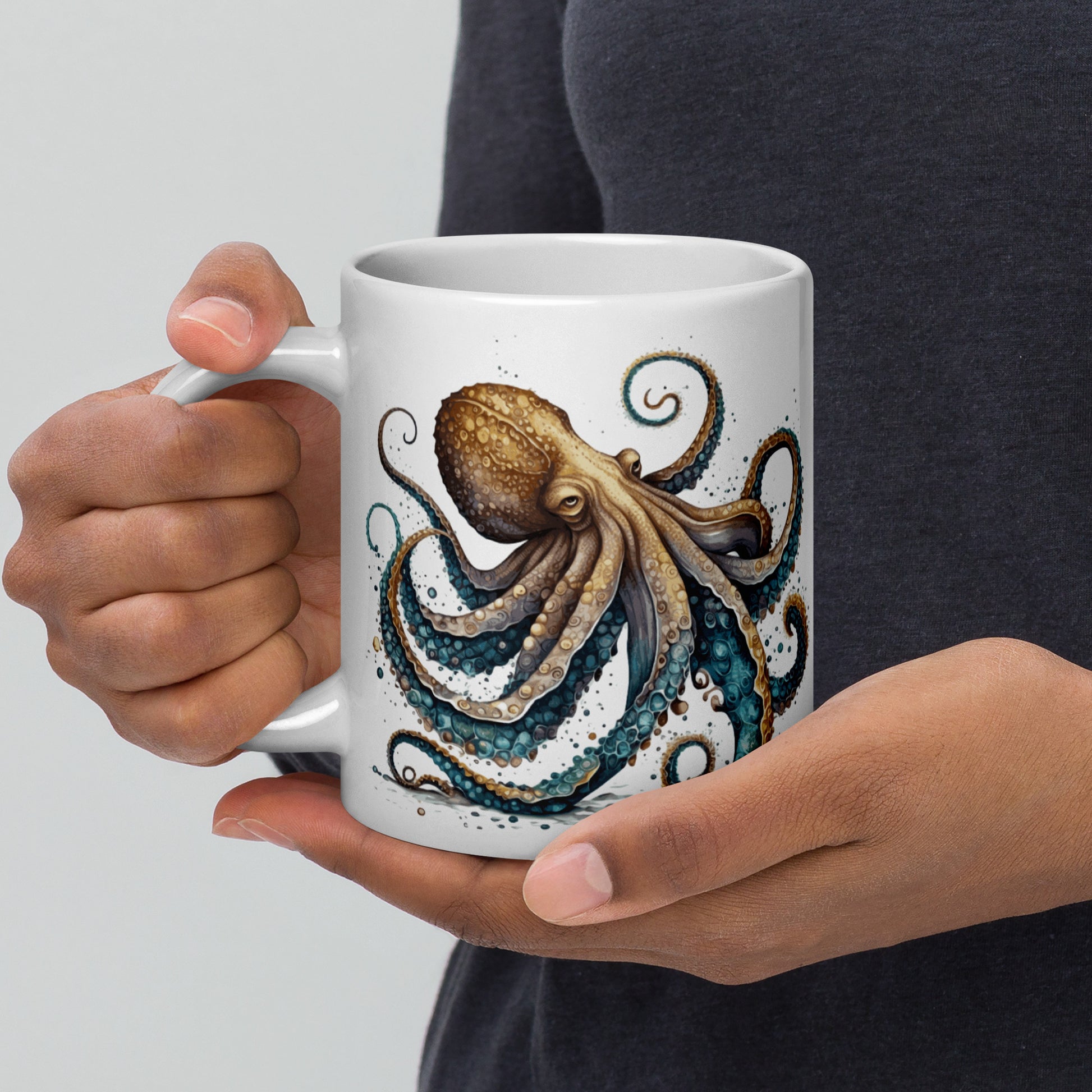 squid Kraken Coffee mug