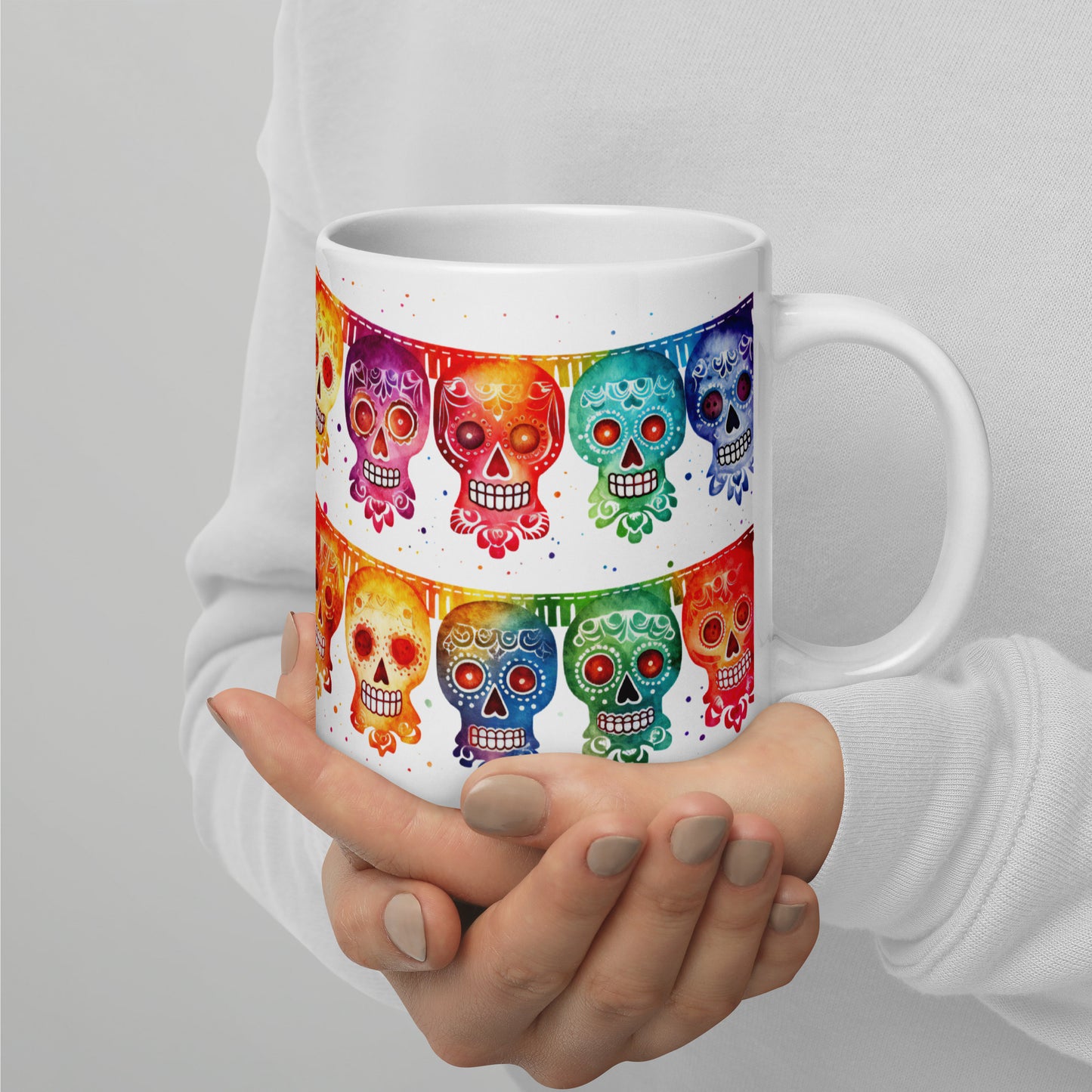 Mexican Banner Coffee Cup