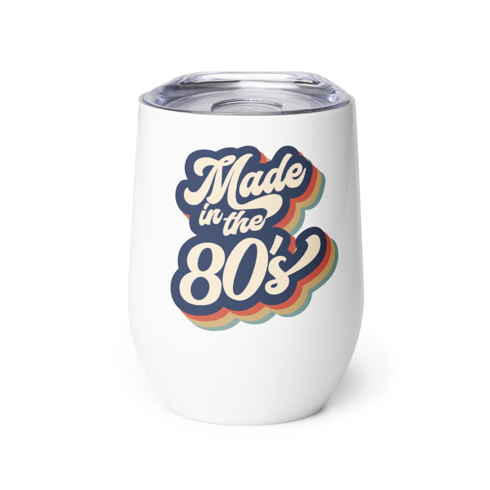 Made in the 80's Wine Tumbler