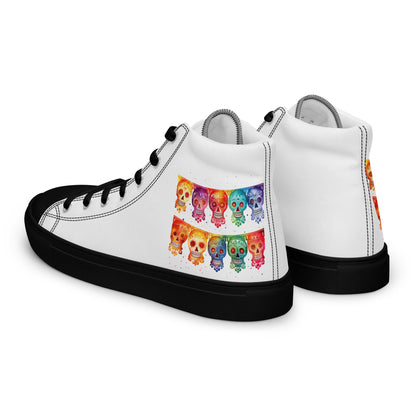 Mexican Fiesta Skull Banner Shoes