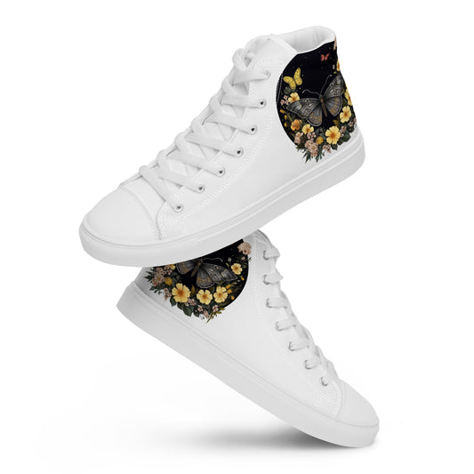 Butterfly & Flowers Ladies Shoes