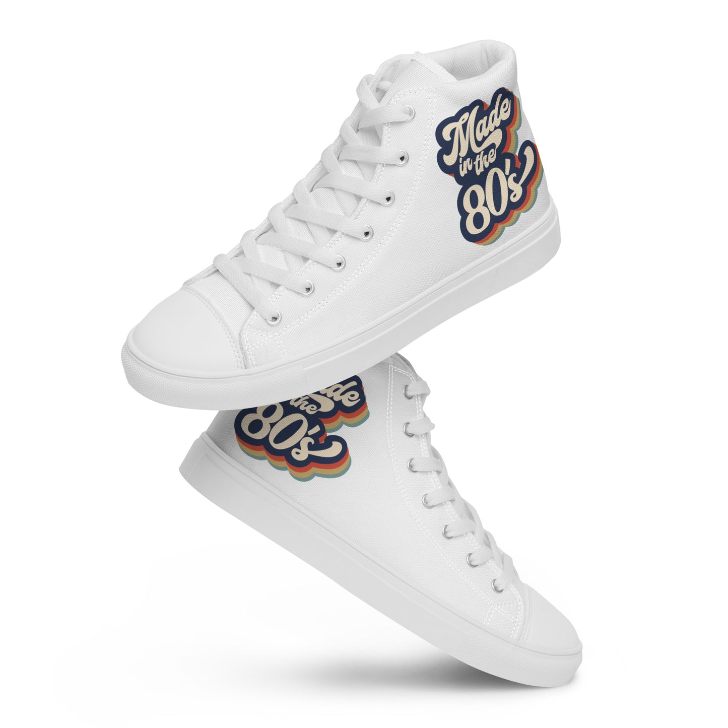 Made in the 80's Ladies High Top Shoes