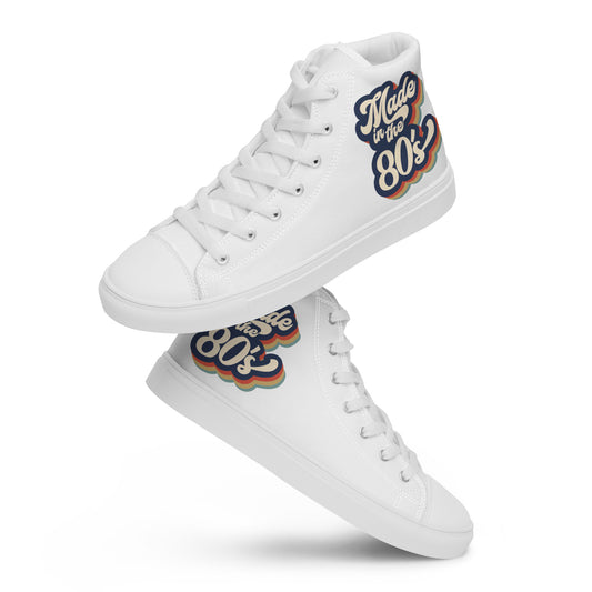 Made in the 80's Ladies High Top Shoes