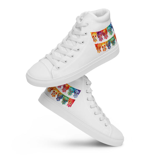 Mexican Fiesta Skull Banner Ladies Shoes