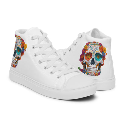 Day of the Dead Ladies High Top Shoes