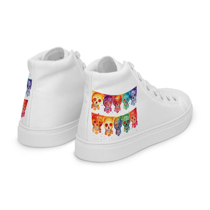 Mexican Skull Banner Ladies Shoes
