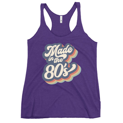 Made in the 80's Ladies Racerback Tank Top
