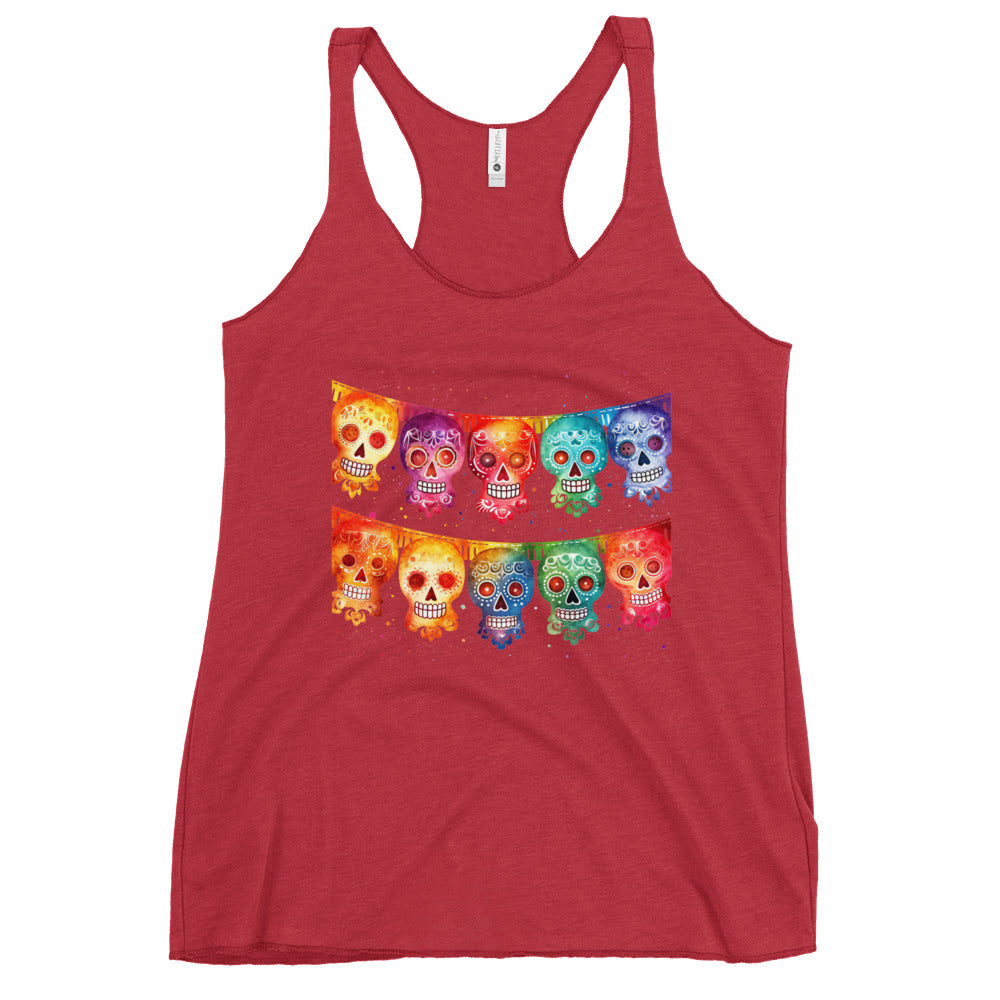Mexican Fiesta Banner red Tank Top