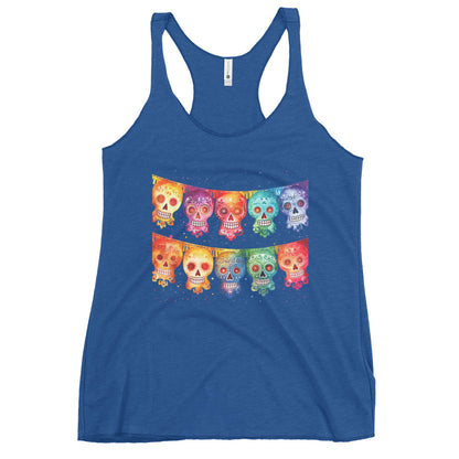Mexican Fiesta Banner blue Tank Top