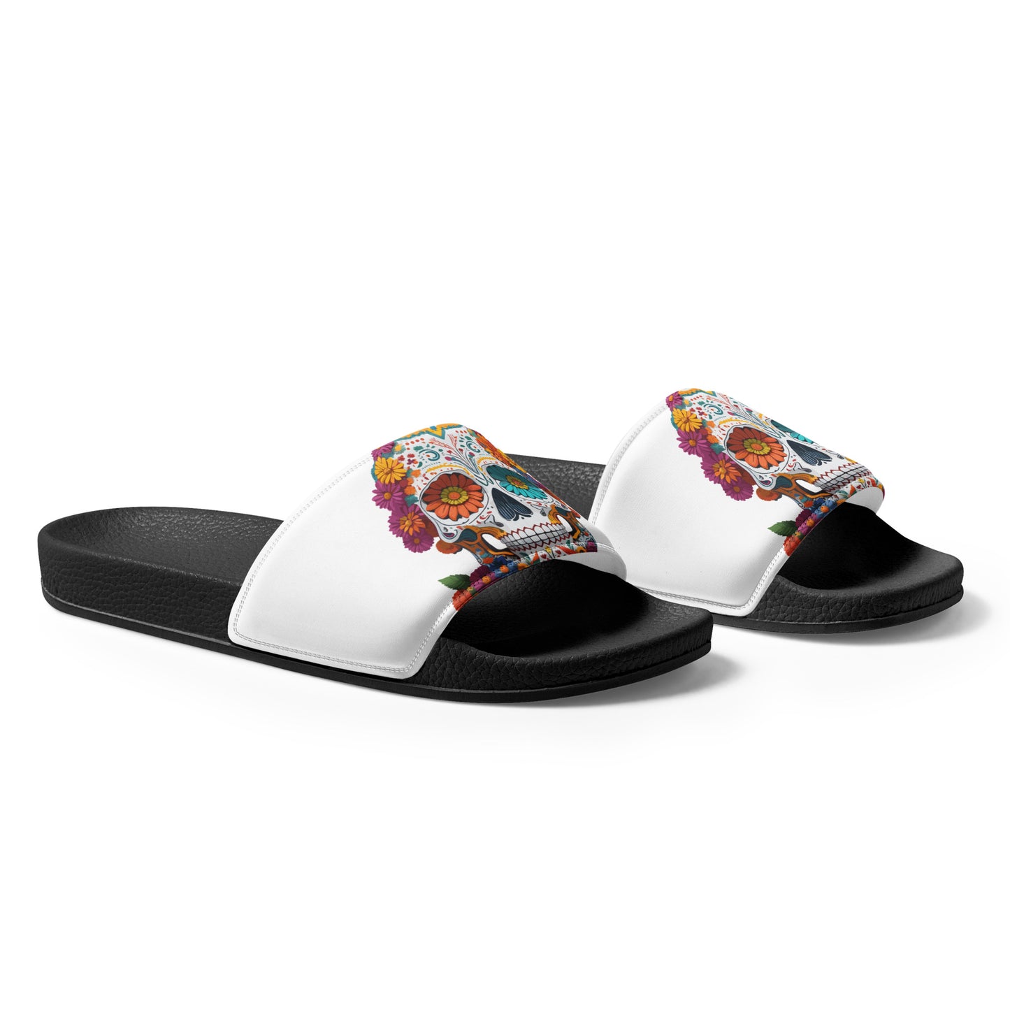 Dia De Los Muertos Ladies Slippers