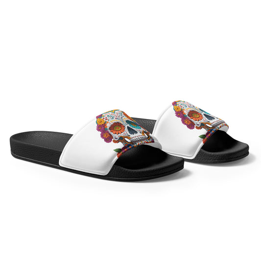 Dia De Los Muertos Ladies Slippers