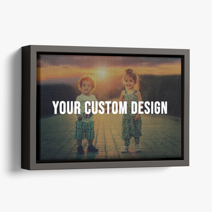 Custom Printed Framed Canvas